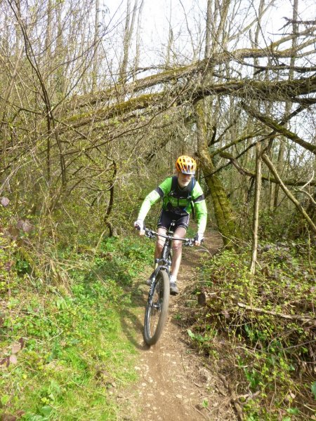 Rando VTT MIRIBEL COTIERE le 12-03-2017